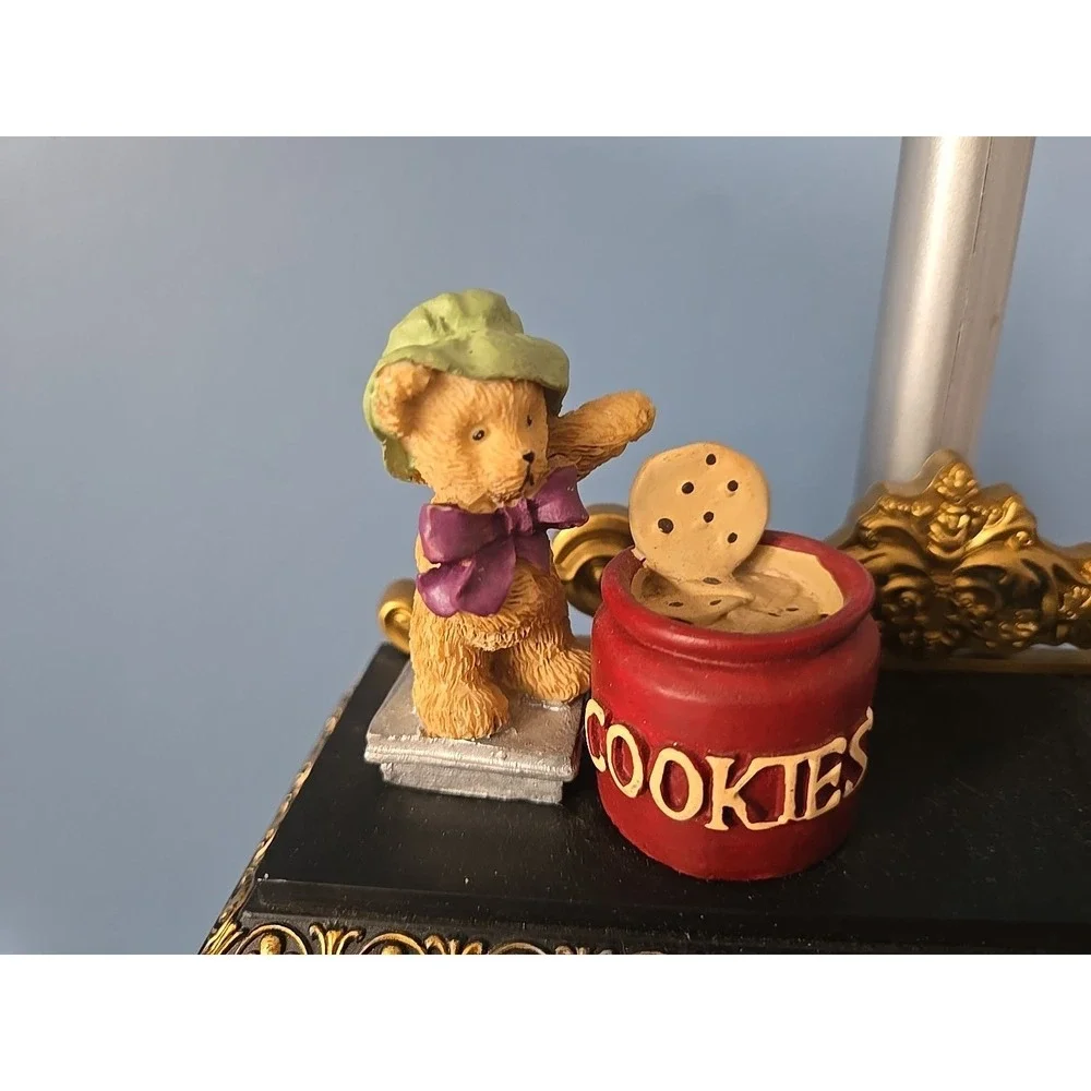 1998‎ Mr Christmas Cooking For Christmas Animated Musical Stove Songs Cookie Jar